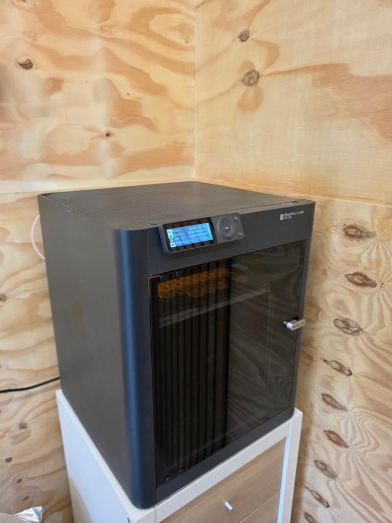 Bambu Lab P1S 3D-printer, Computers en Software, 3D Printers, Ophalen, Zo goed als nieuw, Filament, Ingebouwde Wi-Fi