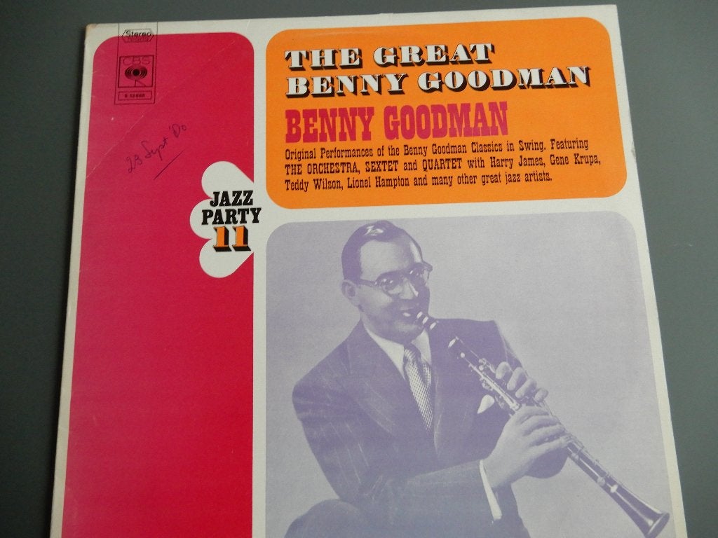 Benny Goodman- The Great Benny Goodman, Ophalen of Verzenden, Gebruikt, Overige formaten, Jazz