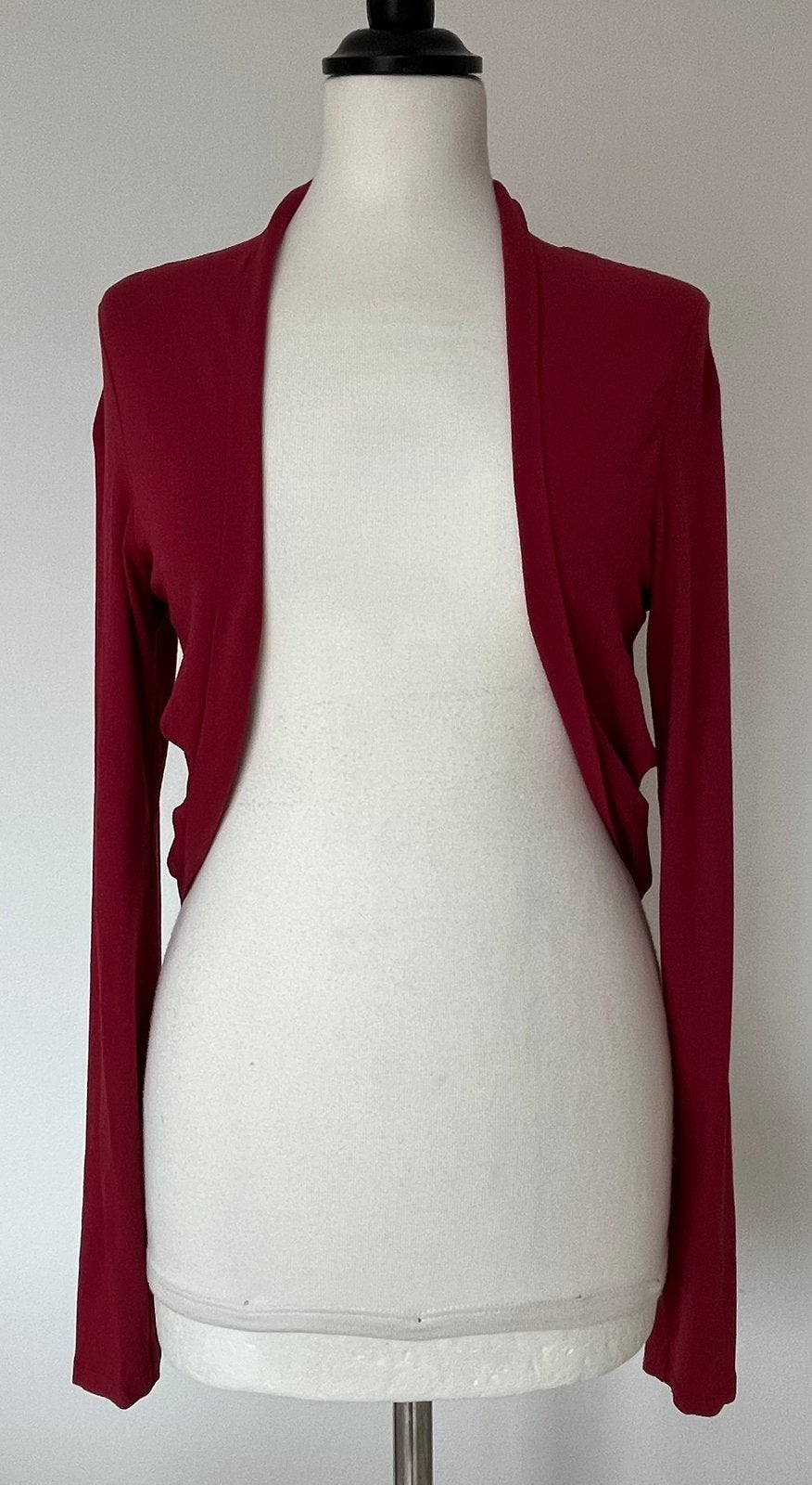 Summum donkerrood vestje, bolero maat M, Ophalen of Verzenden, Zo goed als nieuw, Maat 38/40 (M), Rood