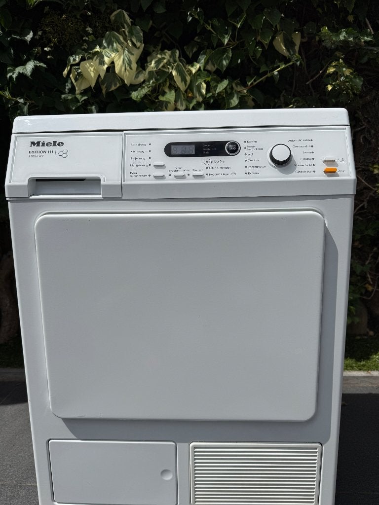 Miele warmtepompdroger T8861 WP compleet gereinigd, Ophalen, 6 tot 8 kg, Overige typen, Zo goed als nieuw