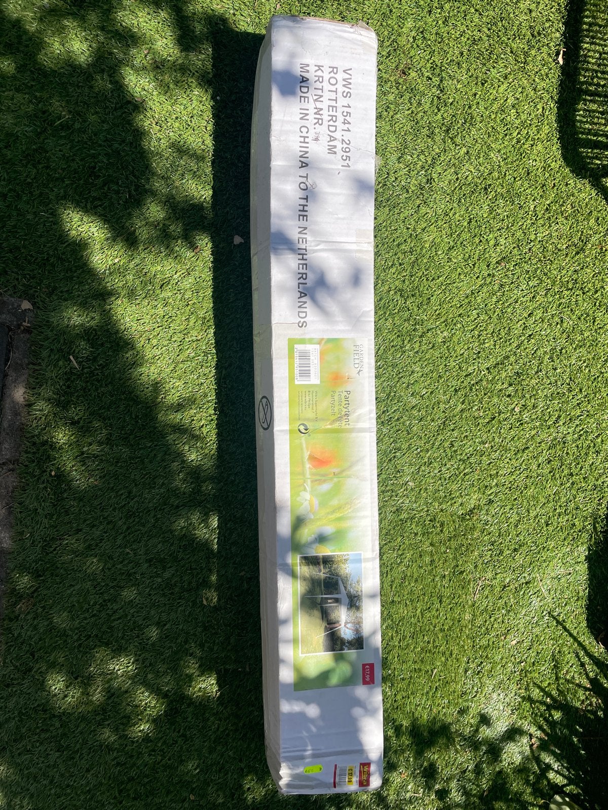 Nieuwe Partytent Garden Field - Ongeopend, Tuin en Terras, Ophalen, Partytent, Nieuw, 2 meter of meer