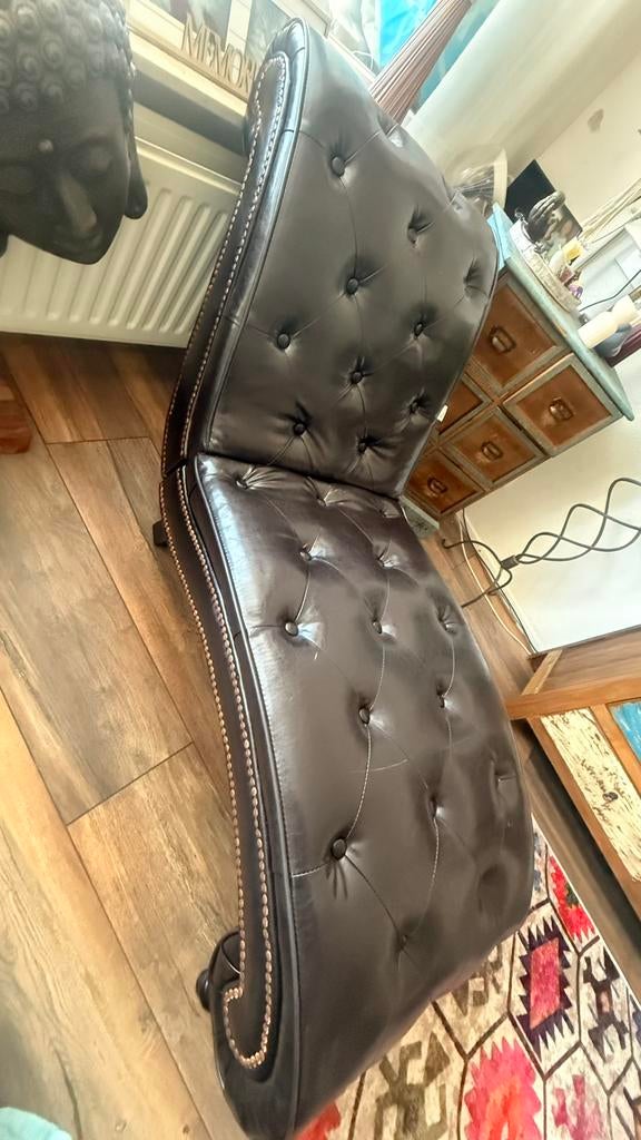 Lounge bankje nieuw, Ophalen, Eenpersoons, Chesterfield, Nieuw