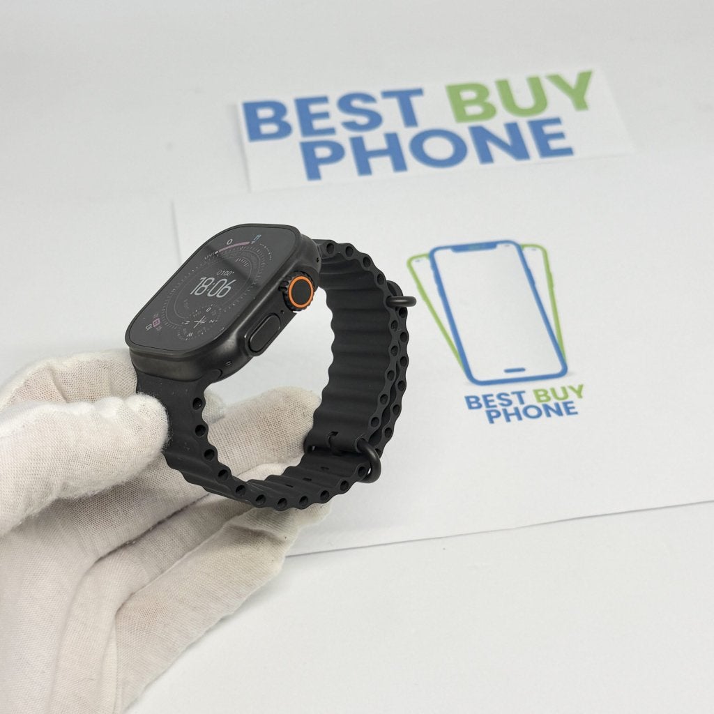 Apple Watch Ultra 2 zwart /93% batt /krasvrij /garantie, Apple, Zo goed als nieuw, Support@apple.com, Apple Park Way, Cupertino, California