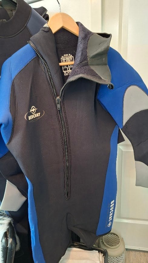 Beuchat Duikpak - Maat XXL - short met lange mouwen & AES, Watersport en Boten, Duiken, Ophalen, Gebruikt, Duikpak