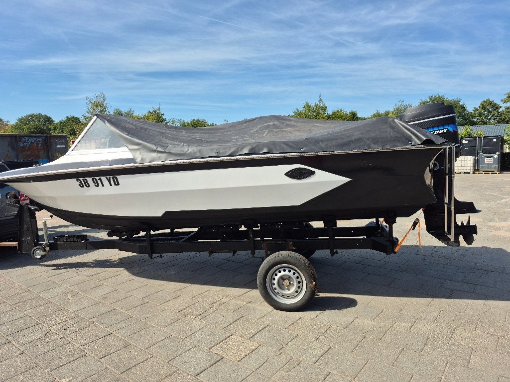 Glastron V174 Mercury 115 pk, Watersport en Boten, Speedboten, Ophalen, Gebruikt, Overige brandstoffen, 70 tot 120 pk