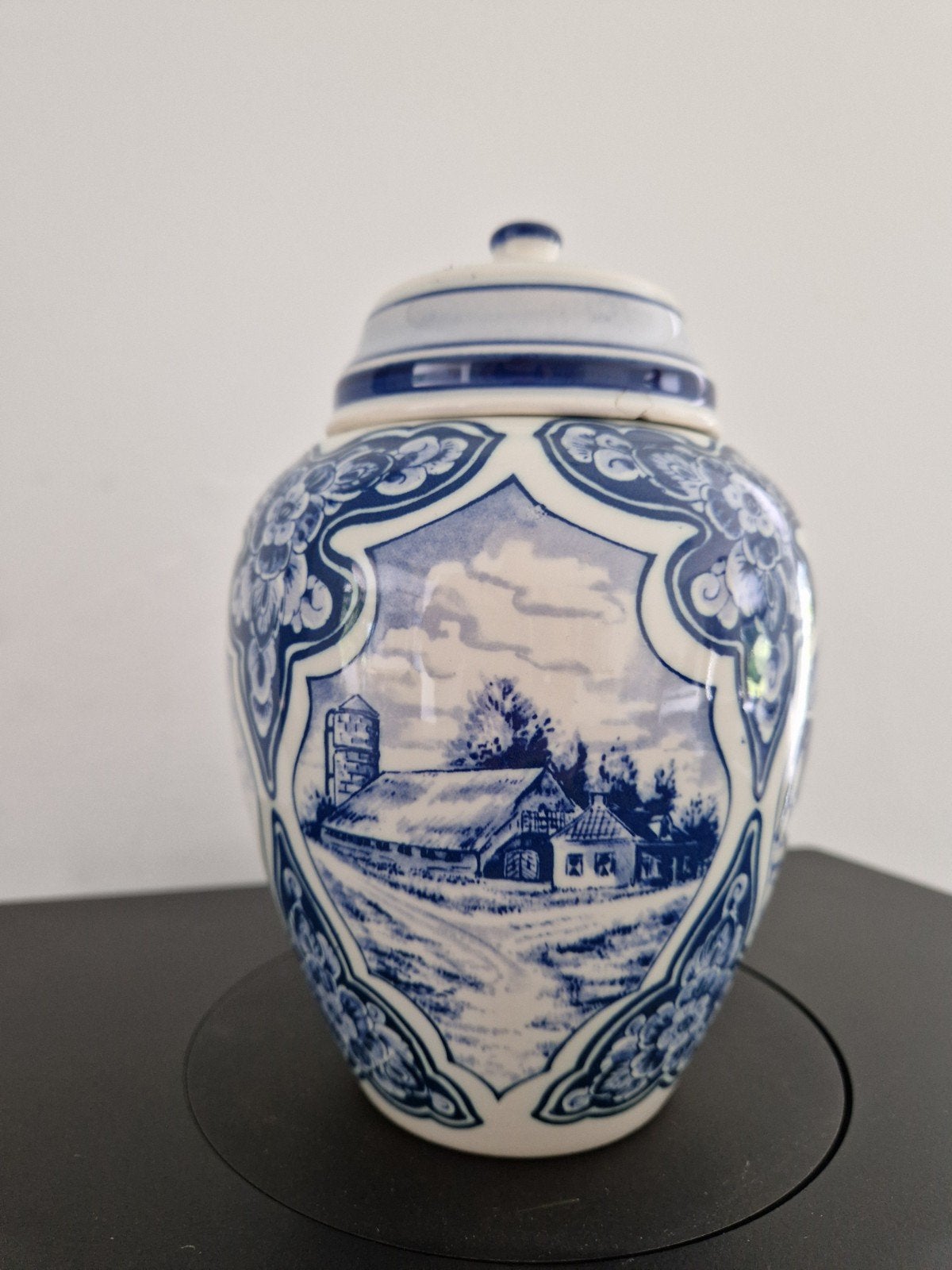 Delfts Blauw Regina CHV 75 Jubileum Pot 21cm, Ophalen of Verzenden