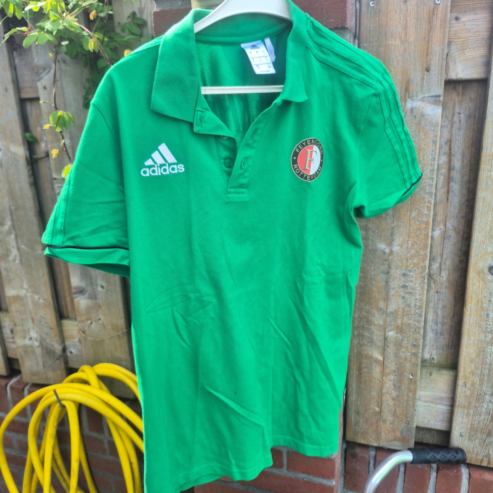 Feyenoord V. Bronckhorst shirt maat L, Maat 52/54 (L), Ophalen of Verzenden, Adidas, Voetbal