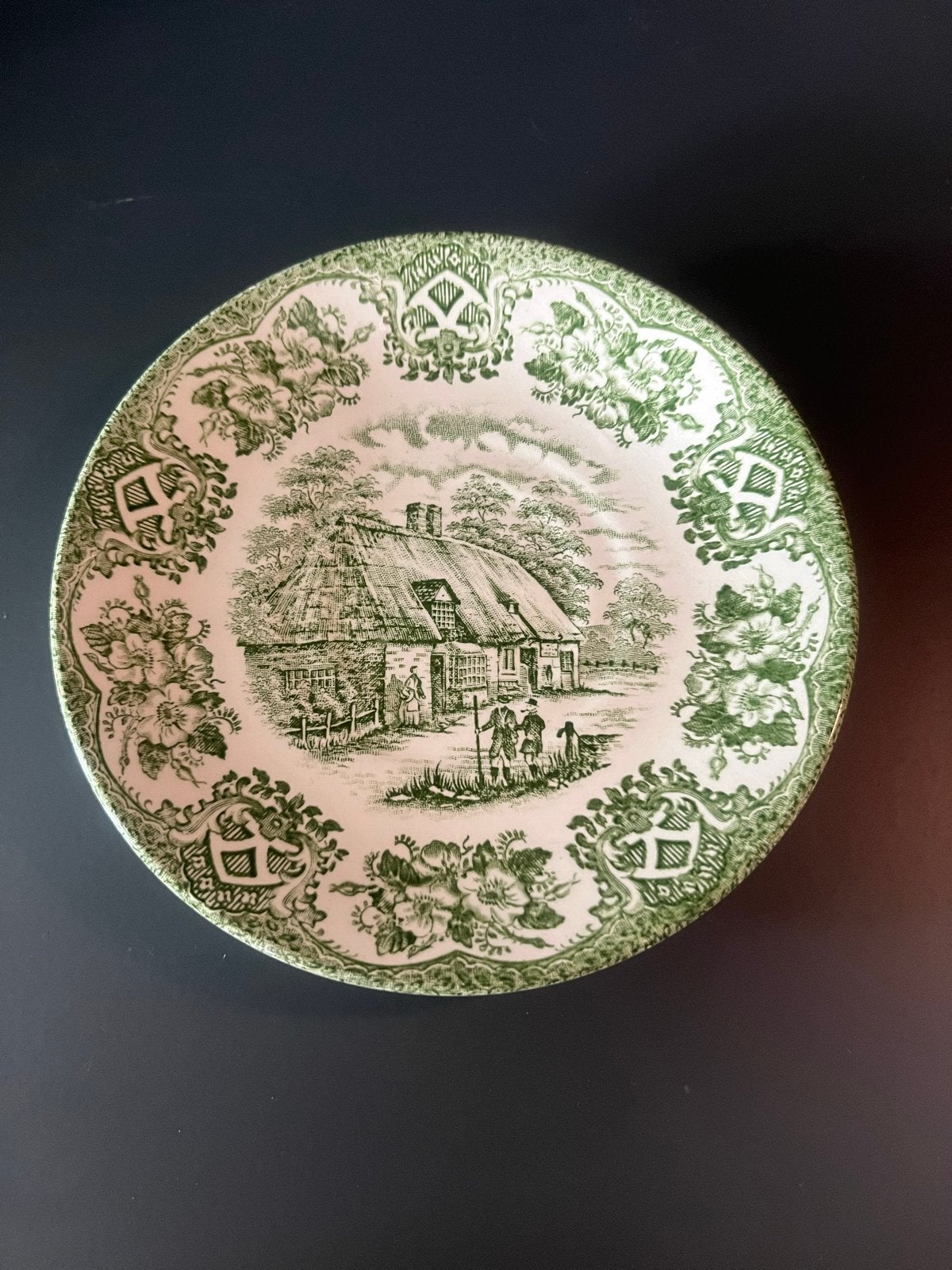 Vintage Engelse schoteltjes, Antiek en Kunst, Ophalen of Verzenden