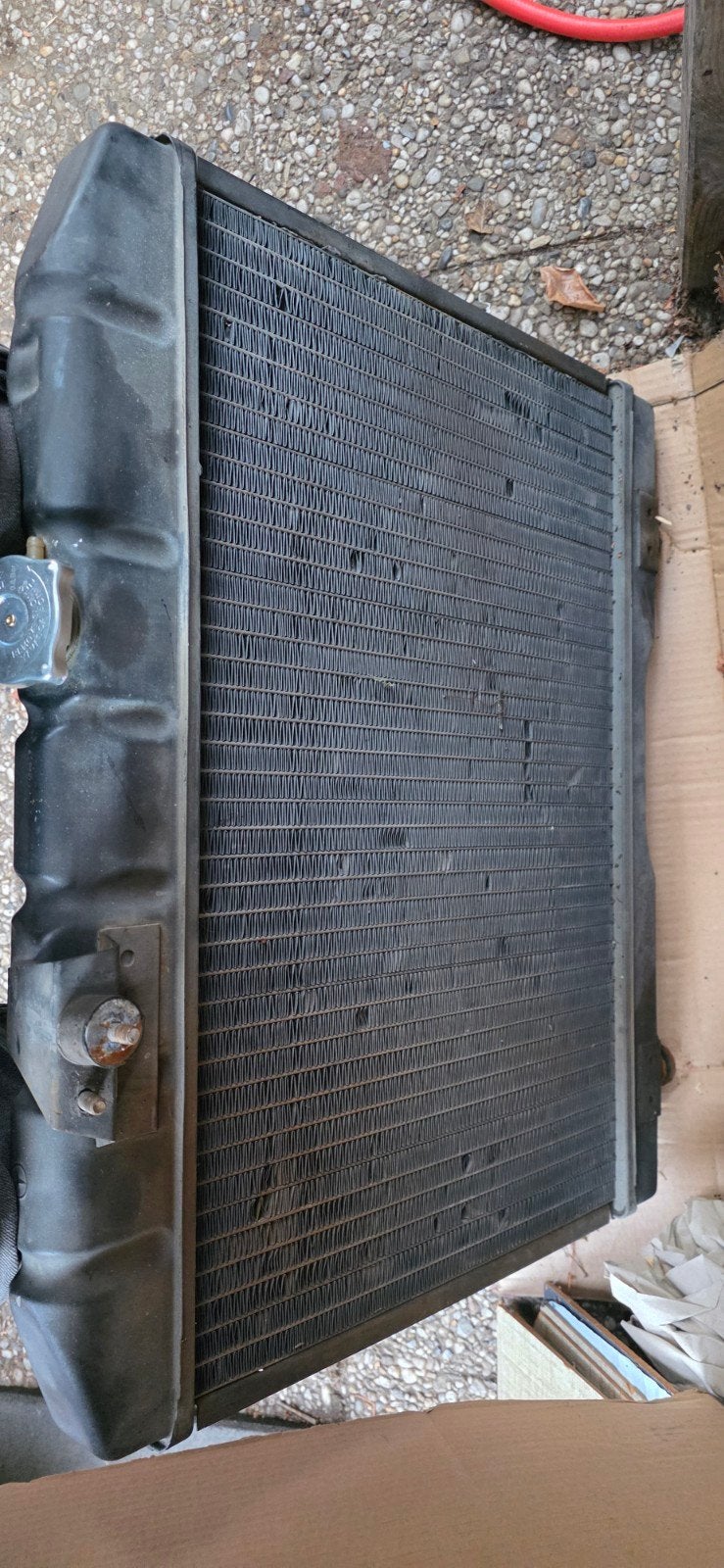 Radiator Mercedes Camper Hymer 650B S660 Benzine oldtimer., Ophalen, Gebruikt, Mercedes-Benz