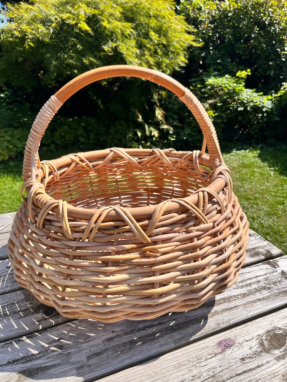 Rieten Mandenset - Decoratief en Praktisch, Ophalen, Natuurlijk materiaal, Bruin, Landelijk