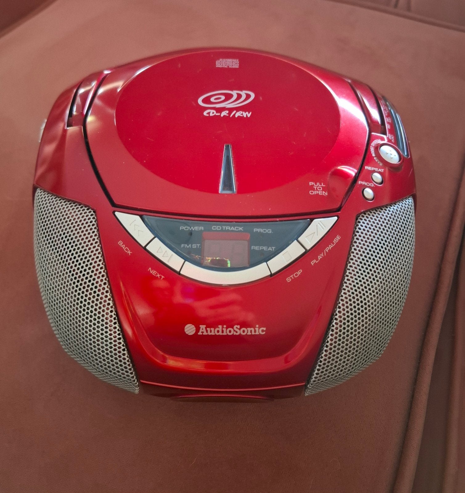 Radio CD speler AudioSonic, Ophalen