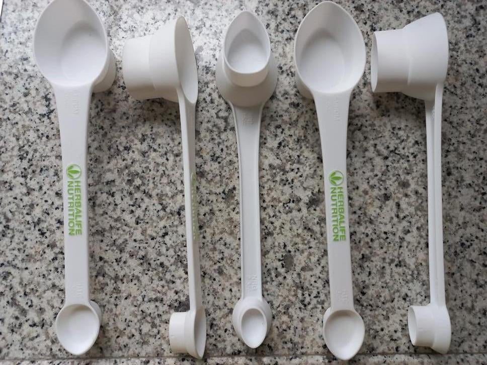 Herbalife maatschepjes - Set van 5 stuks, Overige typen, Kunststof, Nieuw, Ophalen of Verzenden