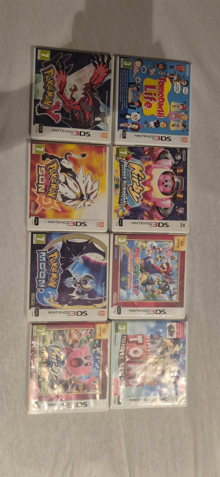 Nintendo 3DS & DS Games Bundel (Pokémon, Kirby, Tomodachi), Avontuur en Actie, 1 speler, Ophalen of Verzenden, Zo goed als nieuw