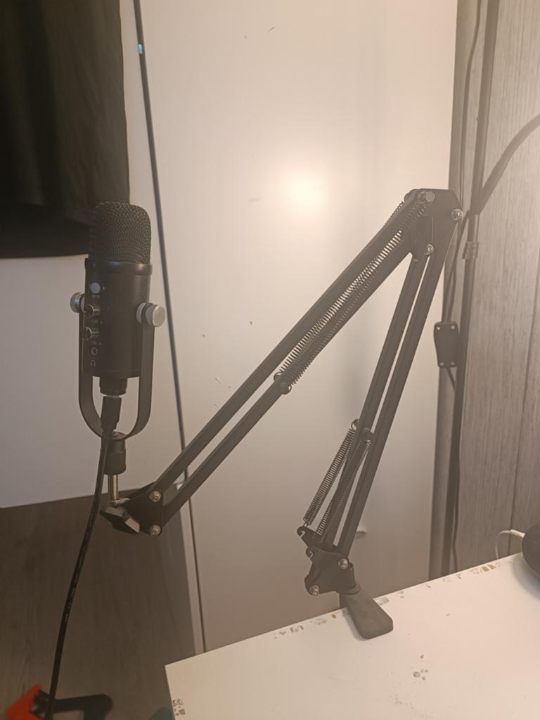 Bureau microfoon, Ophalen of Verzenden, Zo goed als nieuw