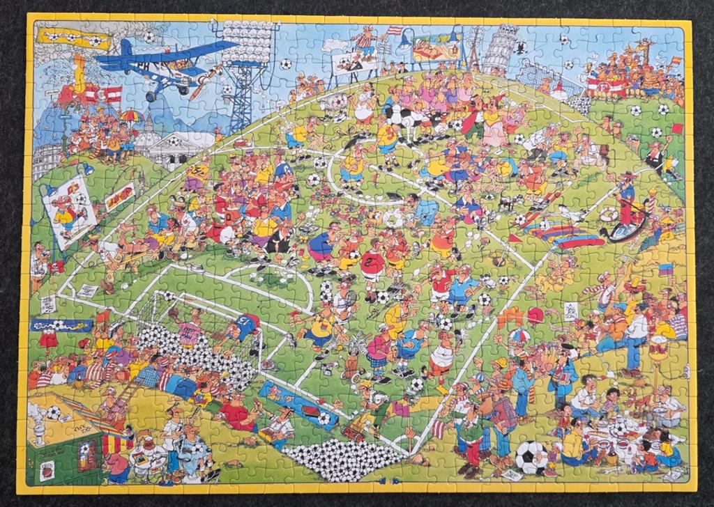 Jan van Haasteren puzzel Goal - 500 stukjes, Ophalen of Verzenden, 500 t/m 1500 stukjes, Gebruikt, Legpuzzel