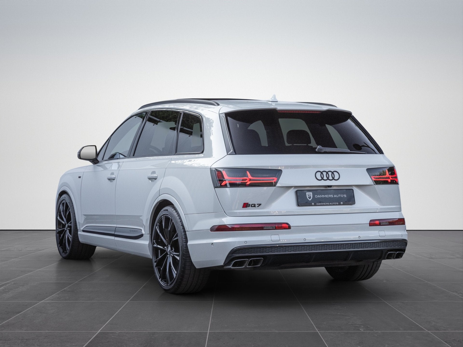 Audi SQ7 4.0 TDI 435pk Quattro 7p Pano 4-wielsturing Bose Hu, SQ7, Gebruikt, 7 stoelen, Wit
