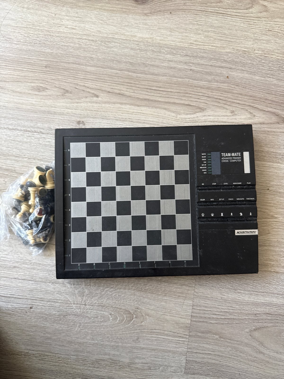 Kasparov Team-Mate Advanced Chess Computer, Ophalen of Verzenden, Gebruikt, Schaken