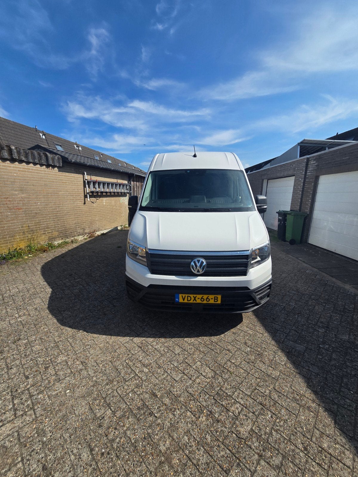 Crafter L4H3 Aut, 2e eigen. (circuit/camperbus water+elektra, Auto's, Dealer onderhouden, 4 cilinders, Volkswagen, Wit