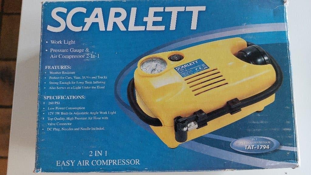 Banden pomp - 12V - met lamp, Ophalen, Nieuw