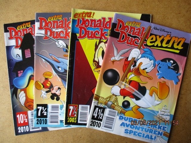 adv1900 extra donald duck extra, Boeken, Eén stripboek, Ophalen, Gelezen