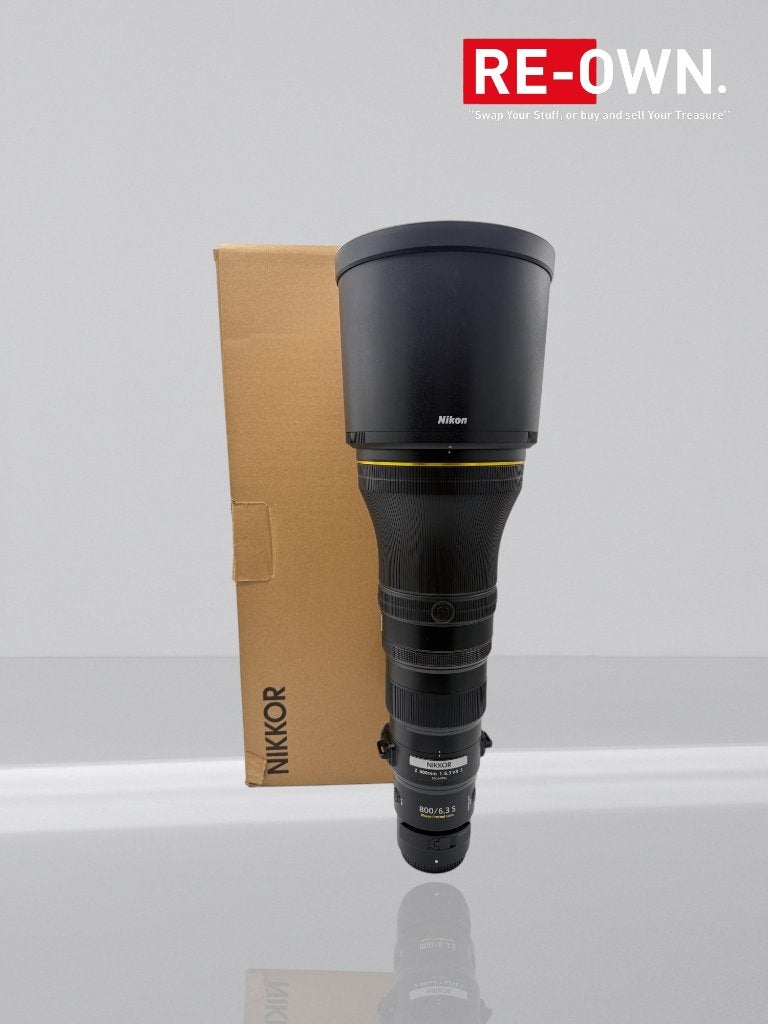 Nikon Z 800mm F/6.3 VR S | S-Line | Supertele | Topstaat, Audio, Tv en Foto, 800 mm, ., Nikon Z-mount, Nikon