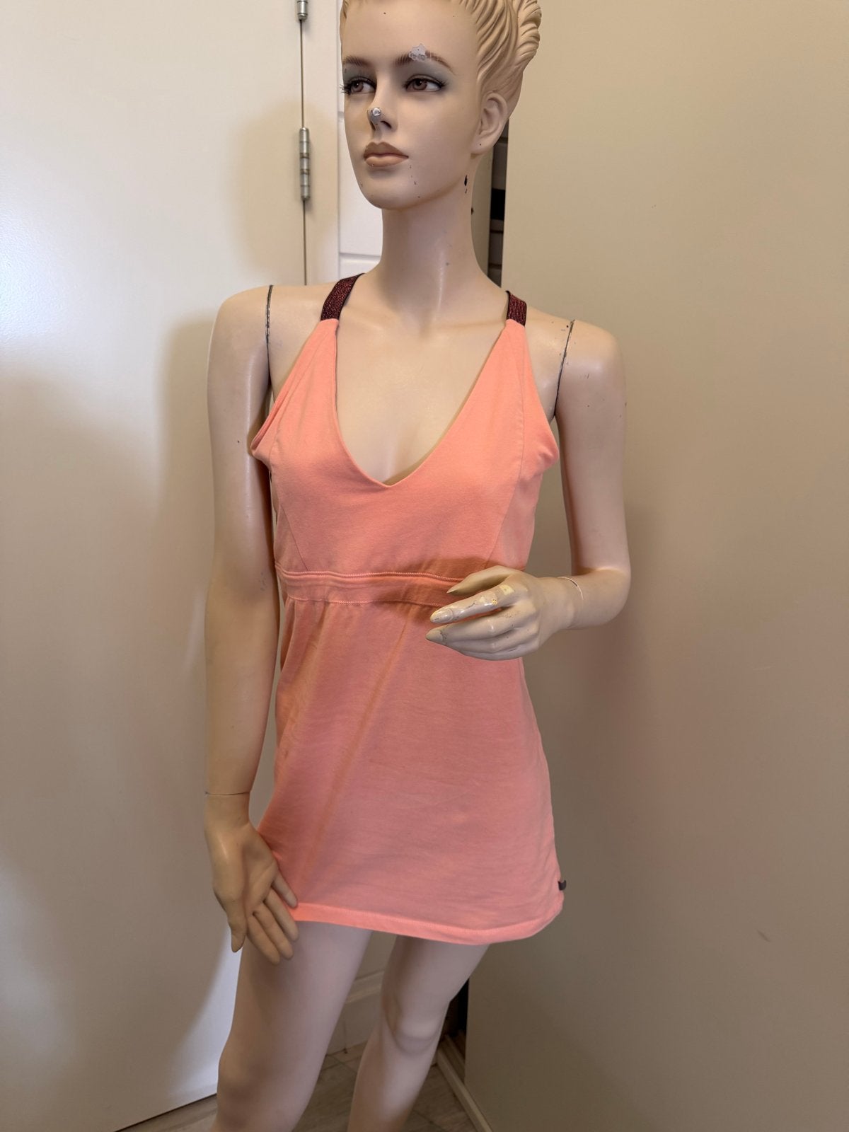 Rituals Yoga Top - Maat XL - Perzikkleurig, Maat 46/48 (XL) of groter, Oranje, Ophalen of Verzenden, Zo goed als nieuw