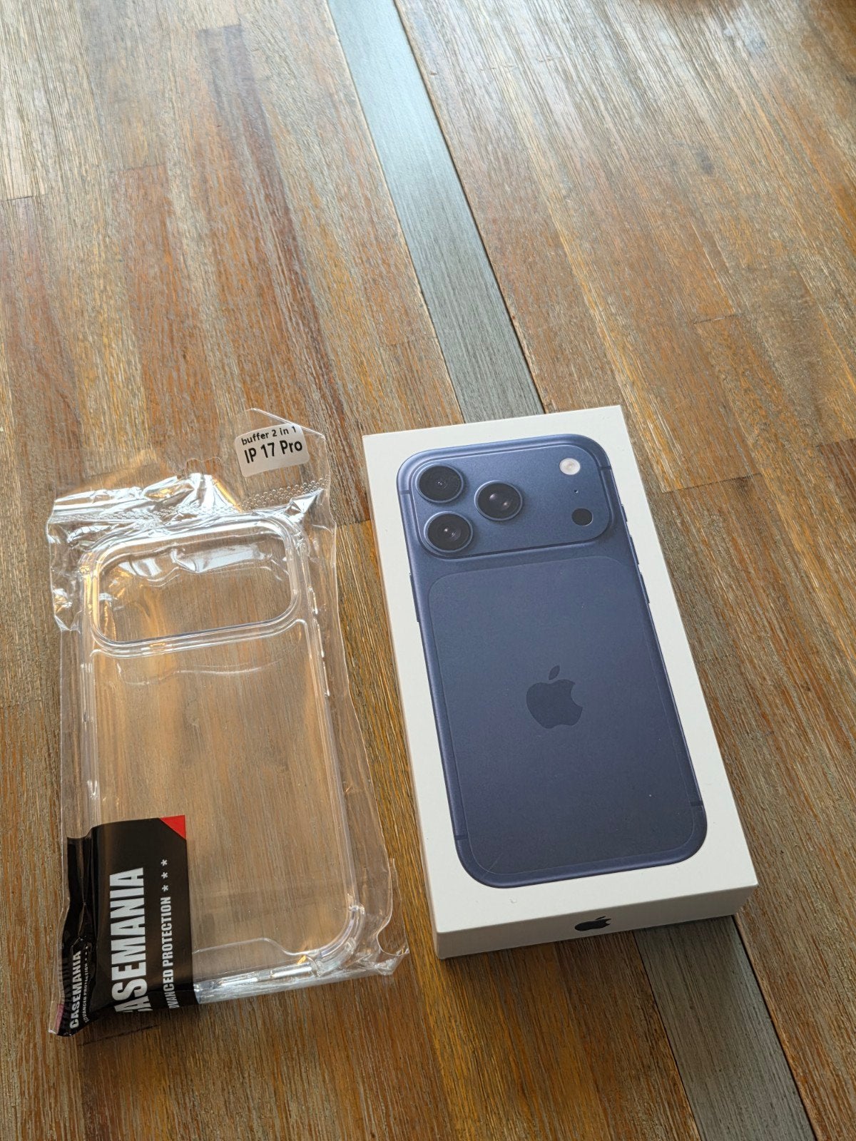 iPhone 17 Pro 256GB Deep Blue Sealed, Hoesje, Nota, Nieuw,, Telecommunicatie, Mobiele telefoons | Apple iPhone, Ophalen, Nieuw