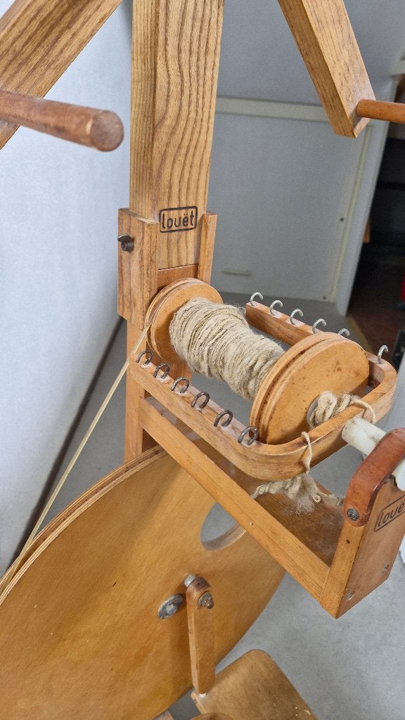 Louët S10 spinnewiel, Ophalen, Gebruikt, Spinnewiel
