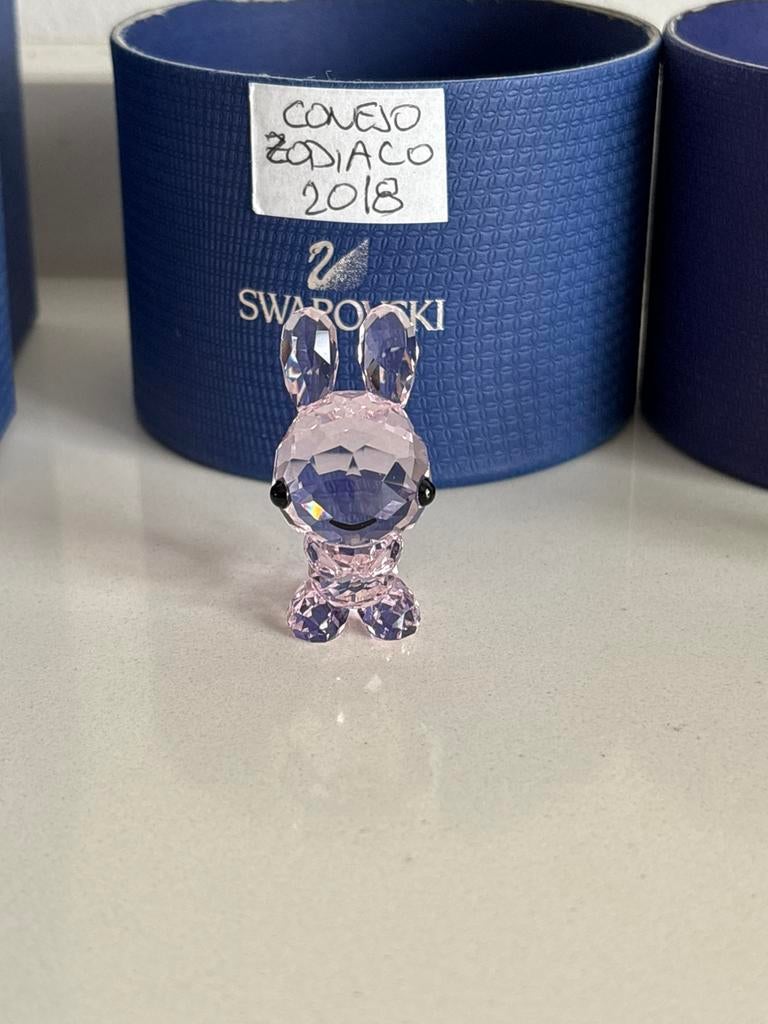 Swarovski Zodiac konijn, Verzamelen, Swarovski, Ophalen of Verzenden, Zo goed als nieuw, Figuurtje