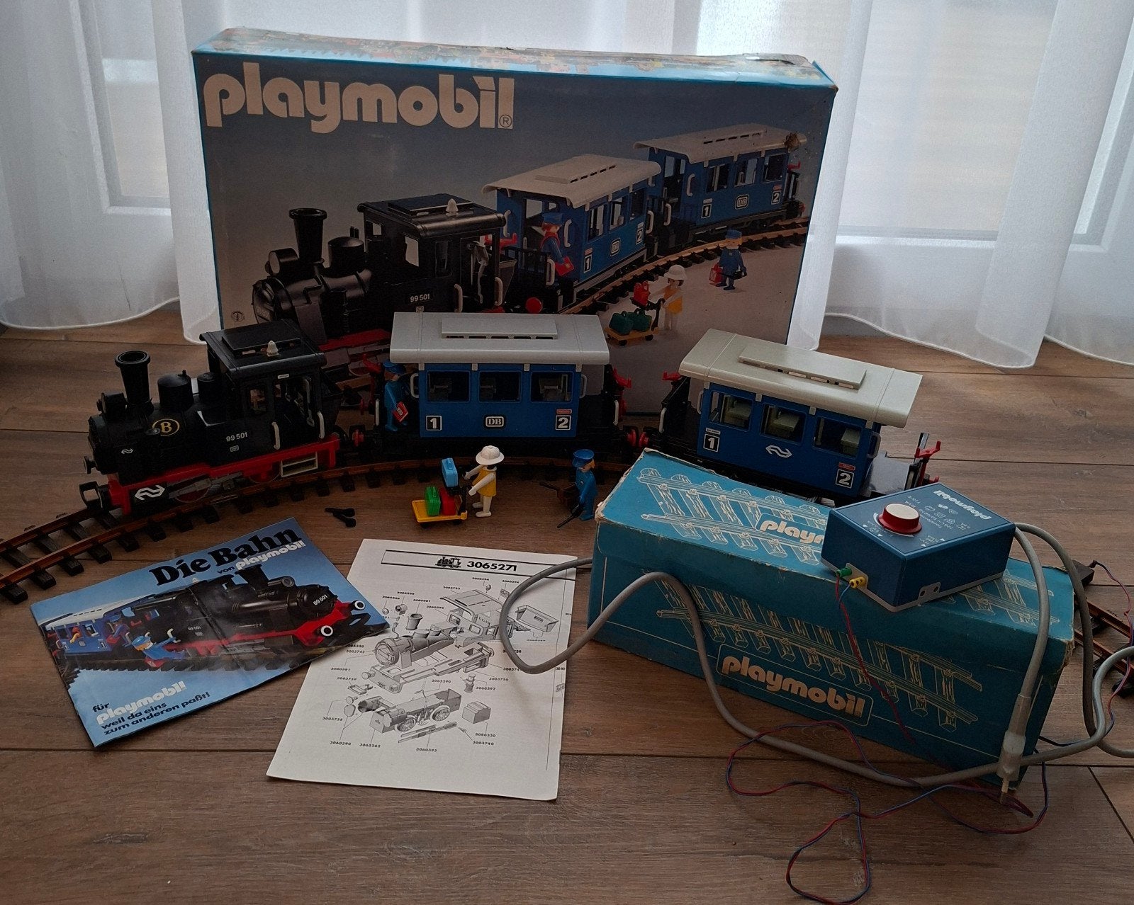 Playmobil LGB trein 4000 - Zo goed als compleet, Ophalen, Gebruikt