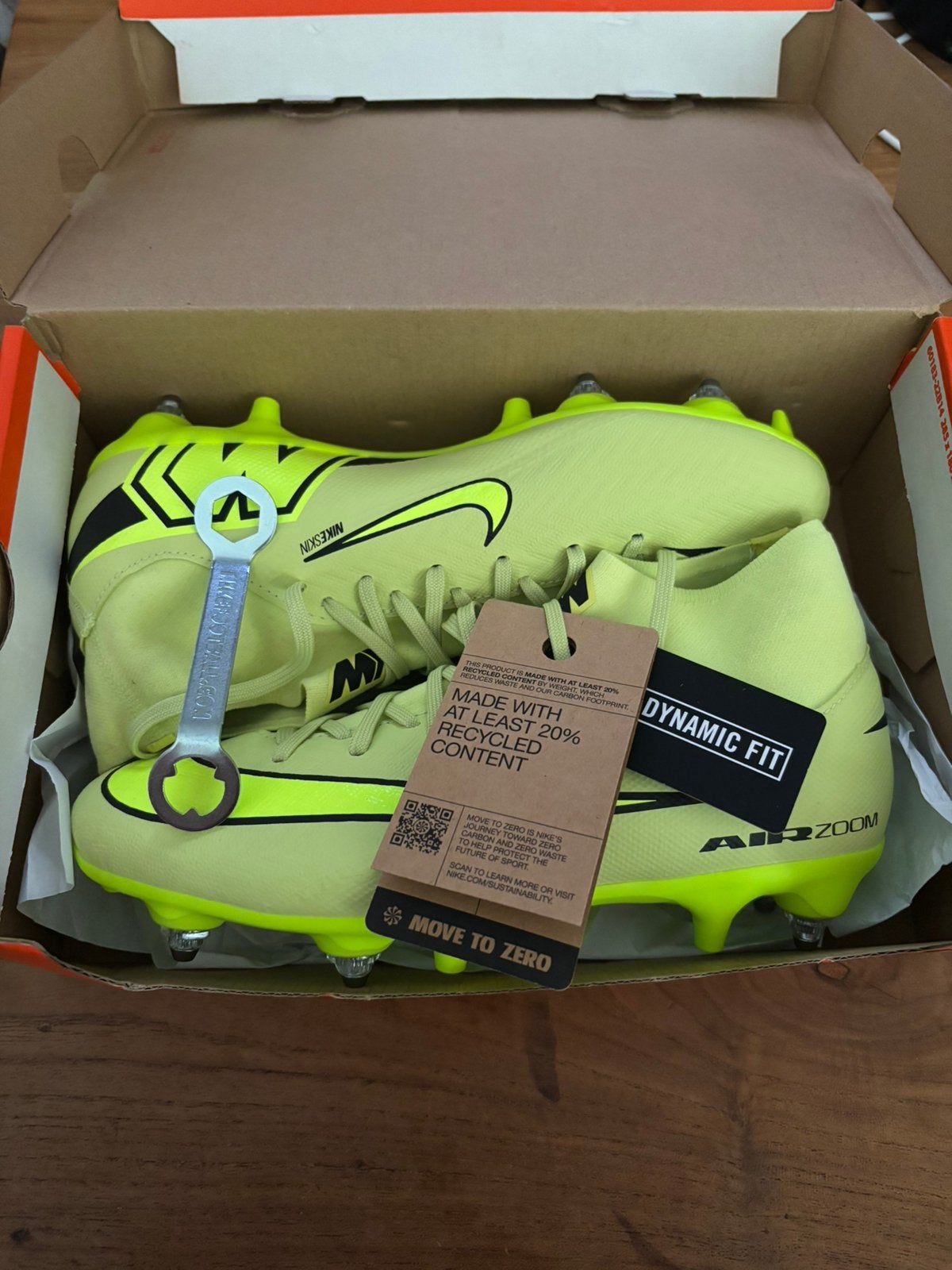 Nike Zoom Mercurial Superfly 10 Academy, Sport en Fitness, Voetbal, Ophalen, Maat XS of kleiner, Schoenen, Nieuw