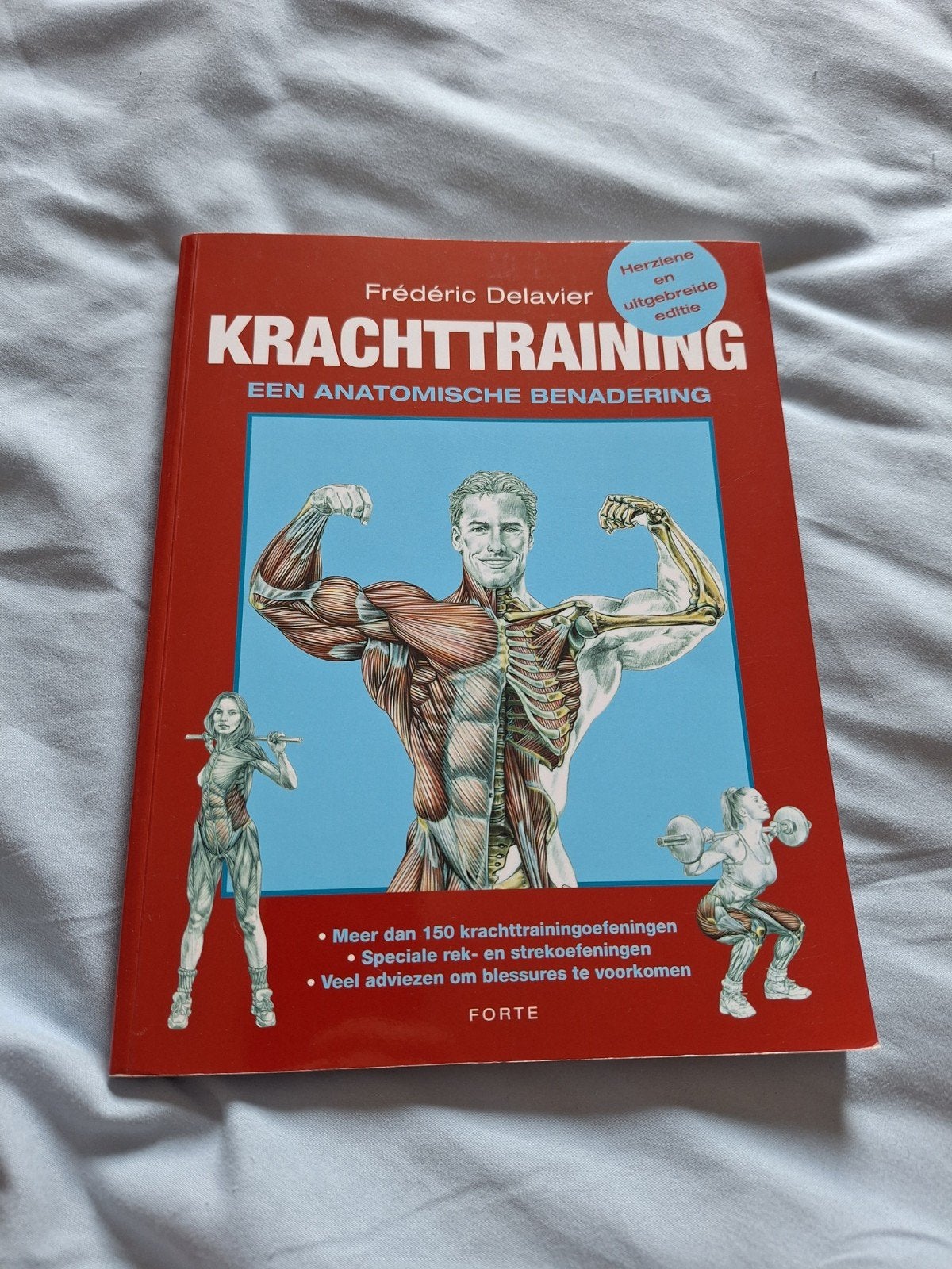Frédéric Delavier - Krachttraining, Boeken, Ophalen of Verzenden, Zo goed als nieuw, Frédéric Delavier