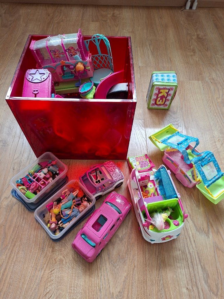Te Koop Polly Pocket speelgoed, Ophalen, Gebruikt, Overige typen