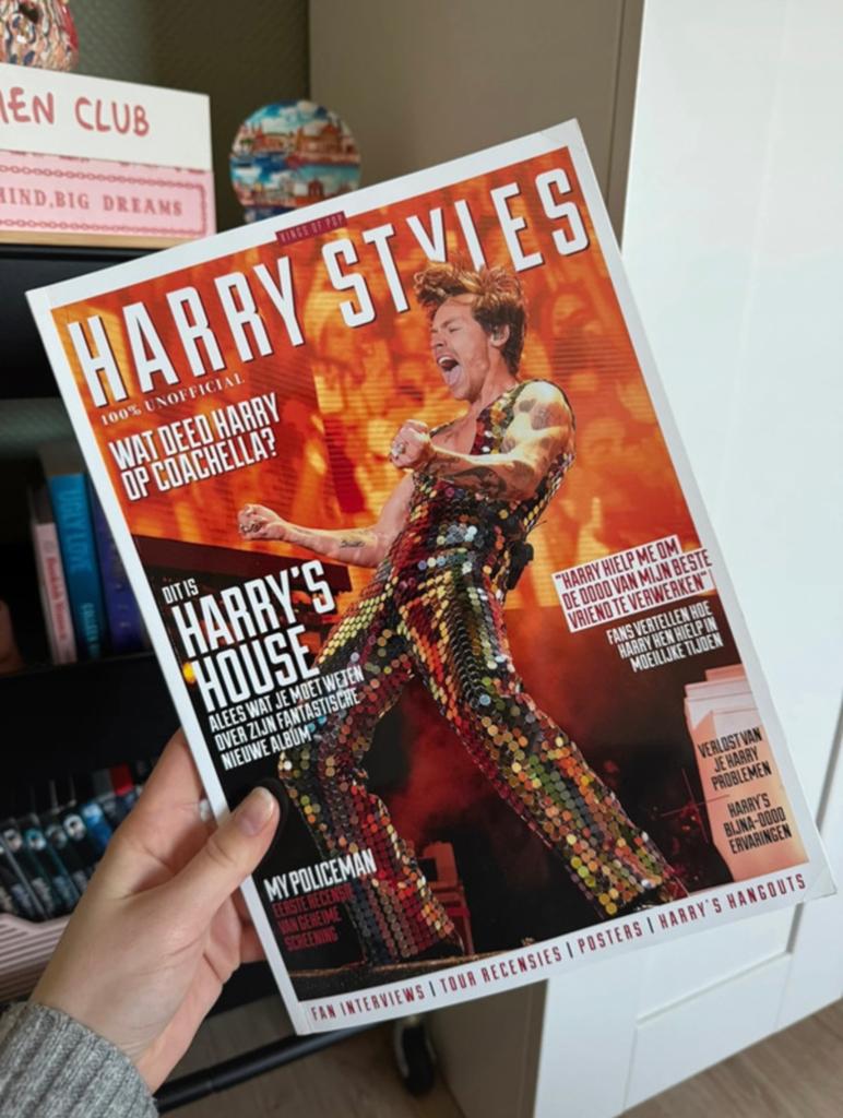 tijdschrift/magazine van Harry Styles (Kings of Pop), Ophalen of Verzenden, Zo goed als nieuw, Muziek, Film of Tv
