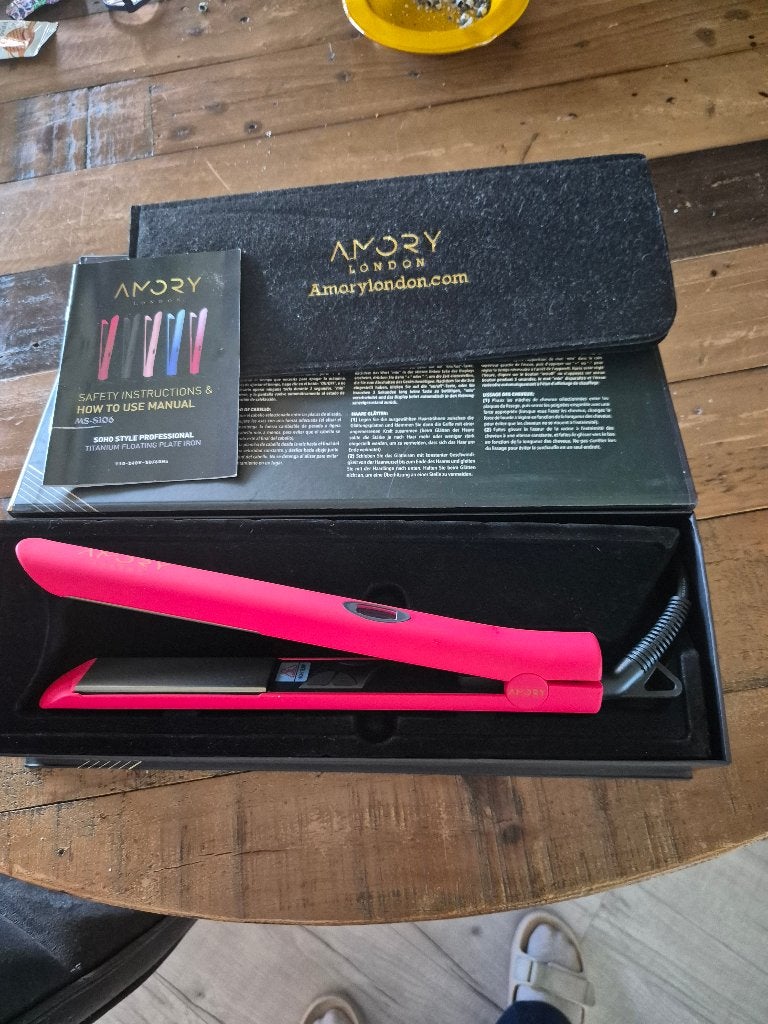 Professionele titanium stijltang,soho edition, Ophalen of Verzenden, Zo goed als nieuw, Krultang of Stijltang