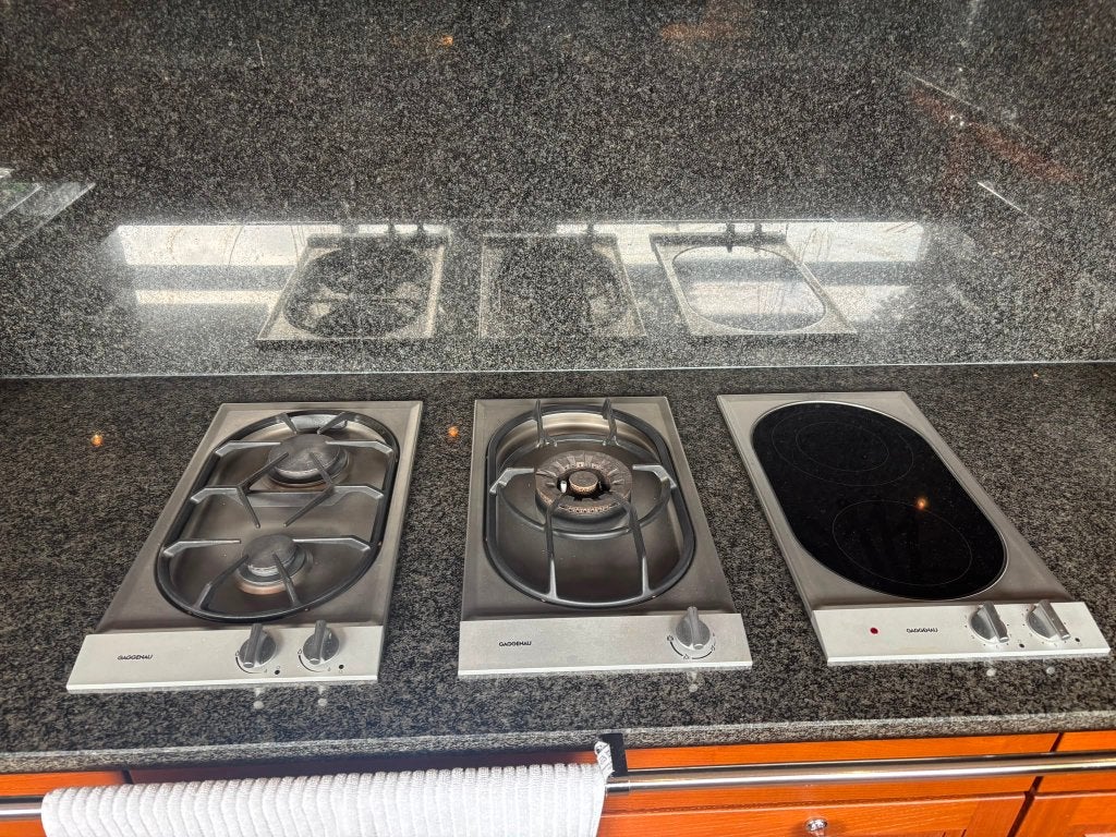 Siematic keuken 4,4x2,5m | Miele | Gaggenau | Liebherr, Ophalen, Gebruikt, U-keuken, Bruin