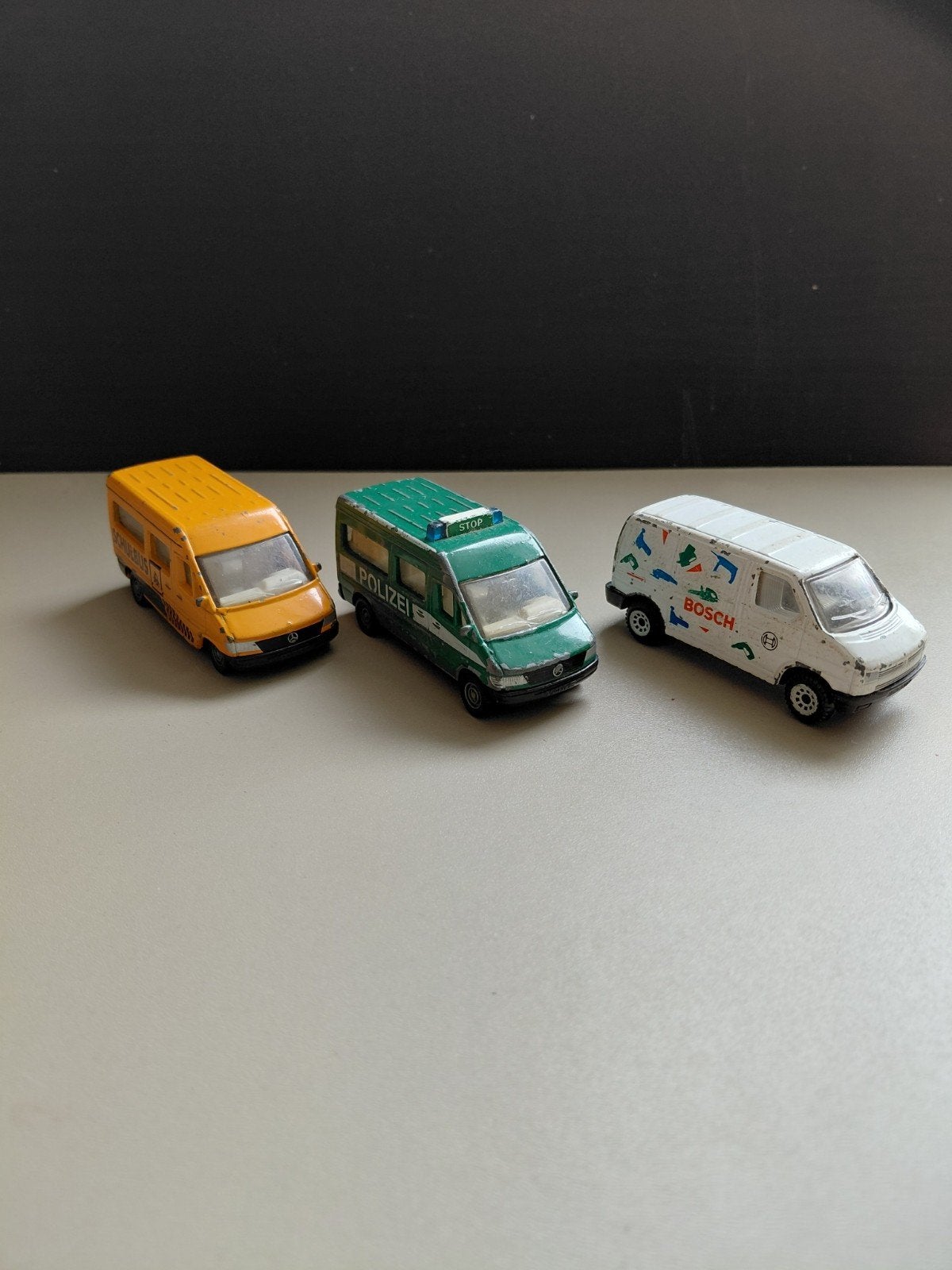 Siku Busjes 1/87 - Set van 3, Ophalen of Verzenden, Gebruikt