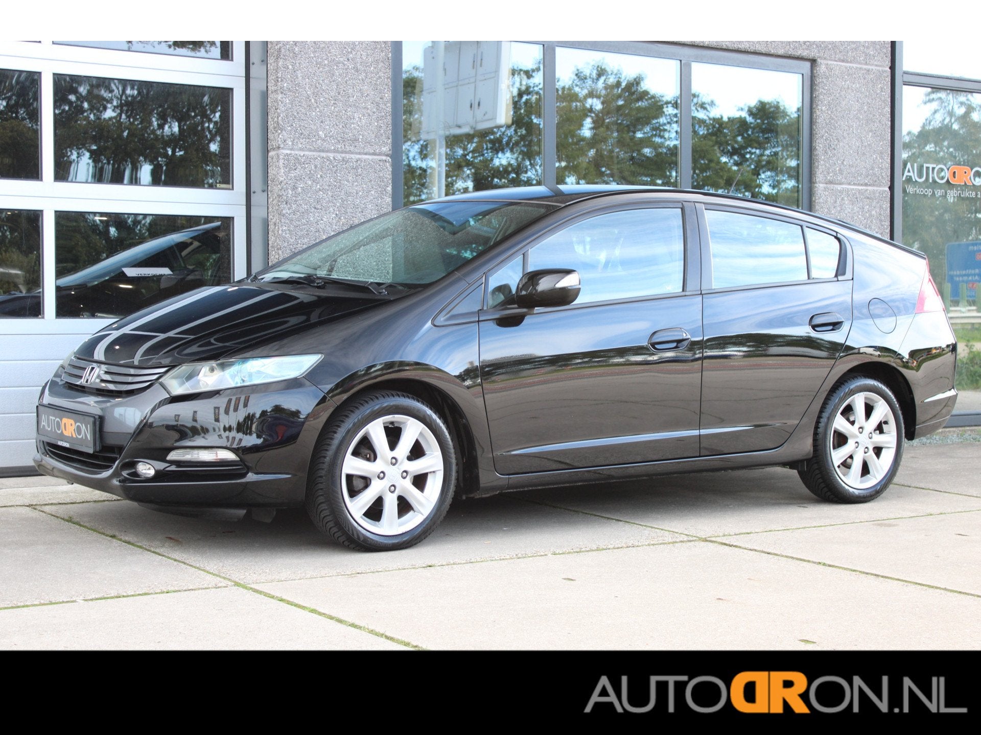 Honda Insight 1.3 Hybrid Elegance Lederenbekleding Stoelverw, Euro 5, Gebruikt, 4 cilinders, Zwart