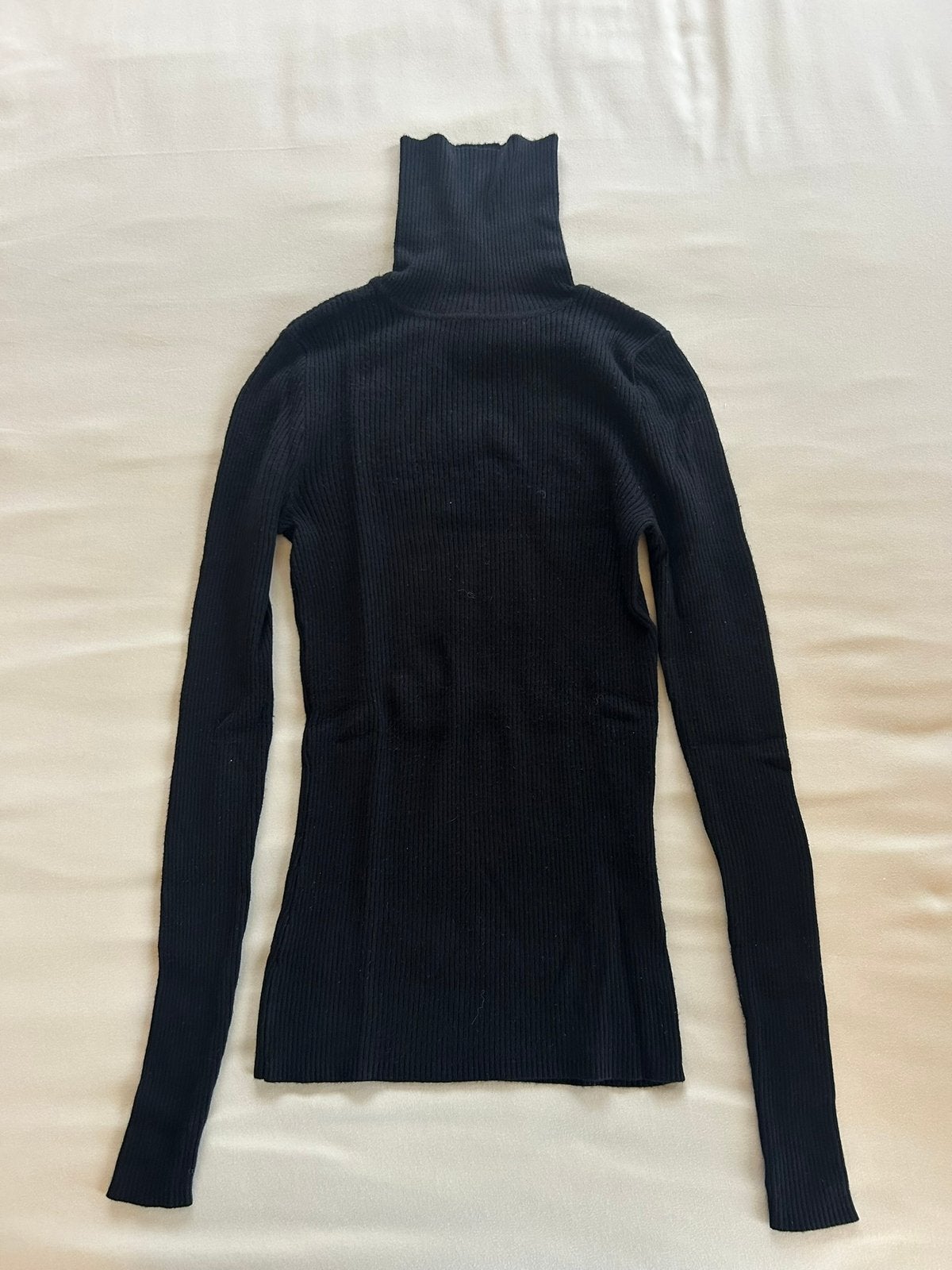 Costes zwarte rib coltrui maat XS, Ophalen of Verzenden, Gedragen, Maat 34 (XS) of kleiner, Zwart