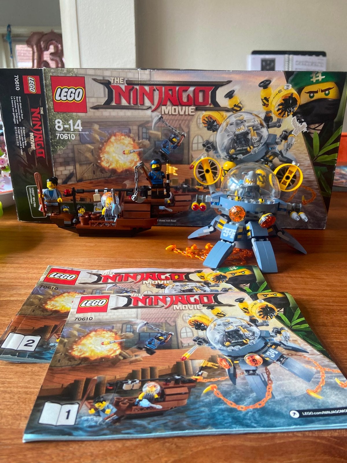 LEGO Ninjago Movie 70610 Vliegende Geleedpotige, Ophalen, Lego, Zo goed als nieuw, Compleet