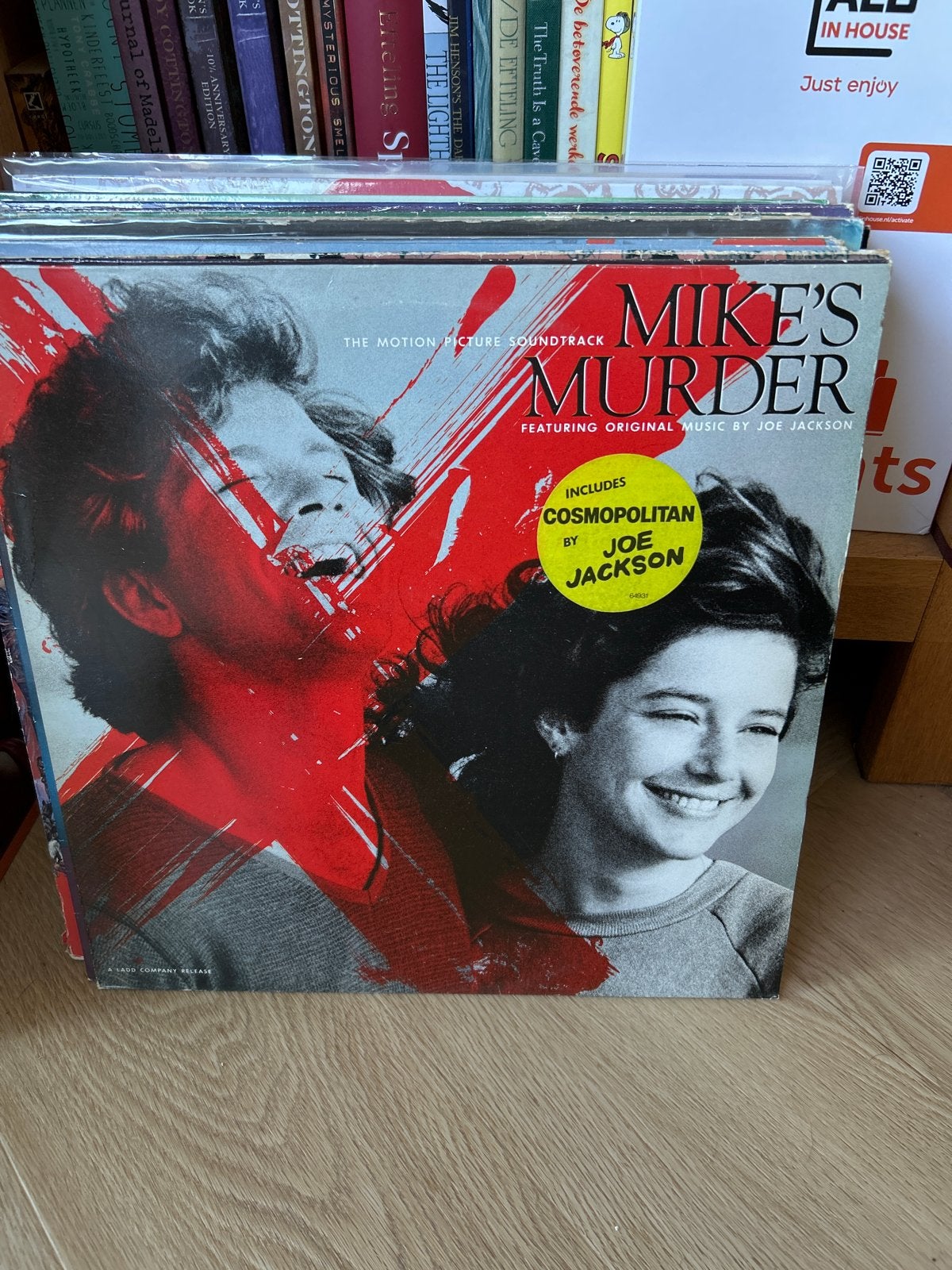 Mike's Murder Soundtrack LP - Joe Jackson, Cd's en Dvd's, Ophalen, LP, Film en Theater, Gebruikt