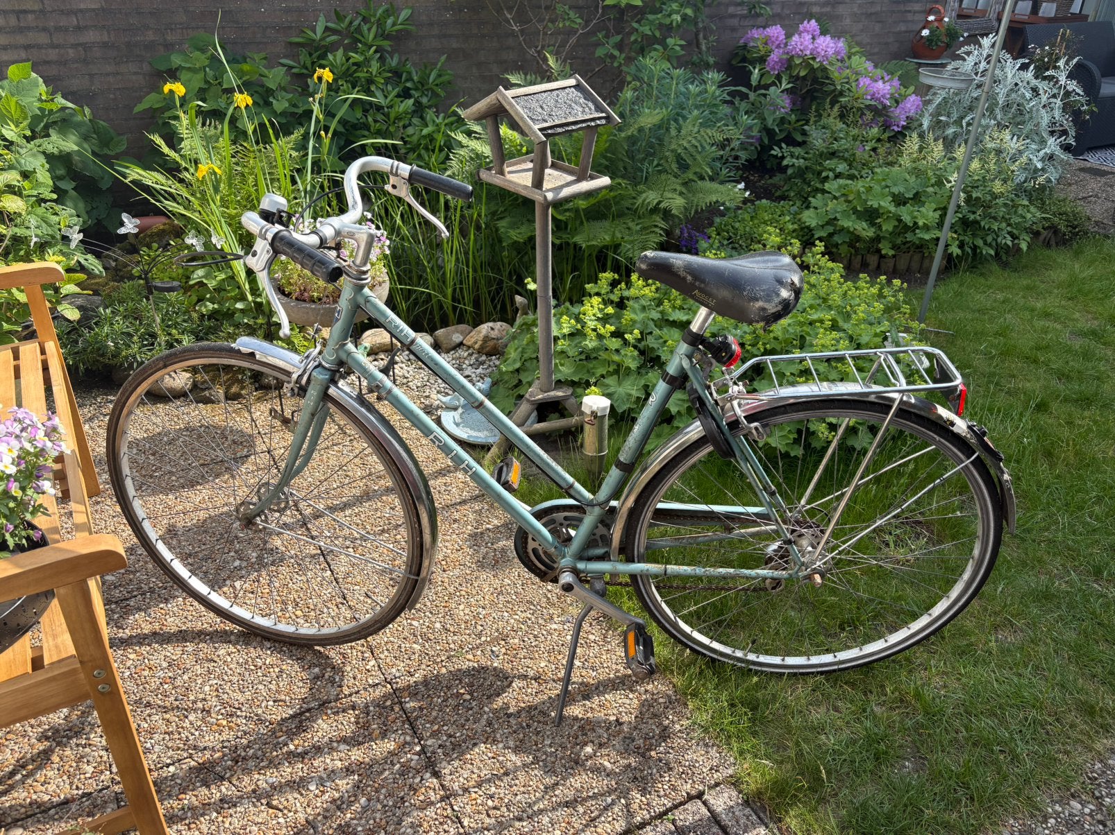 RIH vintage sportfiets dames, Minder dan 10 versnellingen, Velgrem, Ophalen, Overige merken