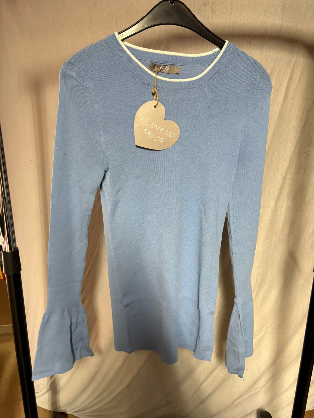 C&S Paris, shirt maat S, Ophalen of Verzenden, Nieuw, Blauw