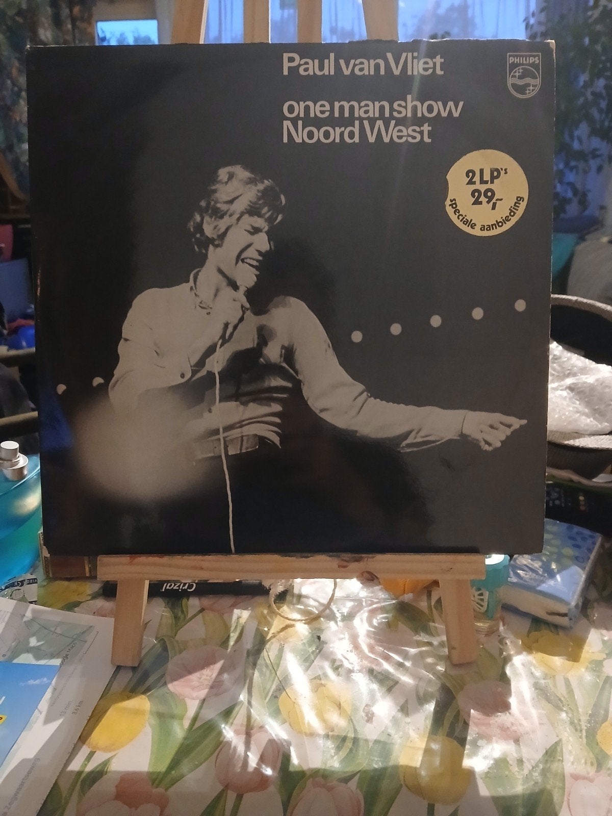 Paul van Vliet - One Man Show Noord West (2LP), Gebruikt, Ophalen of Verzenden, Dubbel-LP, 12 inch