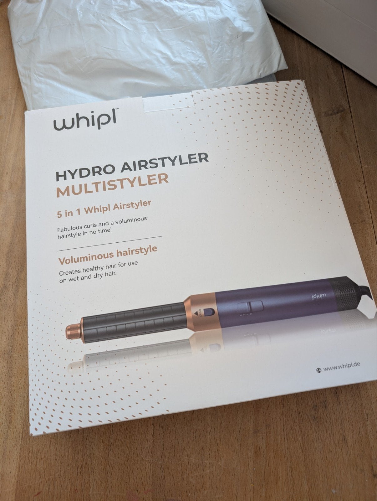 krultang en styler. Whipl Hydro Airstyler Multistyler 5-in-1, Ophalen of Verzenden, Nieuw, Haarverzorging