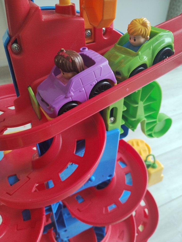 racebaan, autobaan, Kinderen en Baby's, Speelgoed | Vtech, Ophalen, Zo goed als nieuw, 4 tot 6 jaar