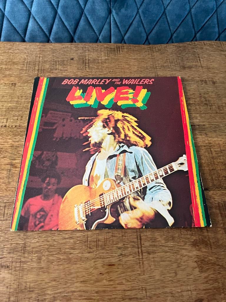 LP Bob Marley and the Wailers Live! (Incl poster), Gebruikt, Ophalen of Verzenden, 1970 - 1979, 12 inch