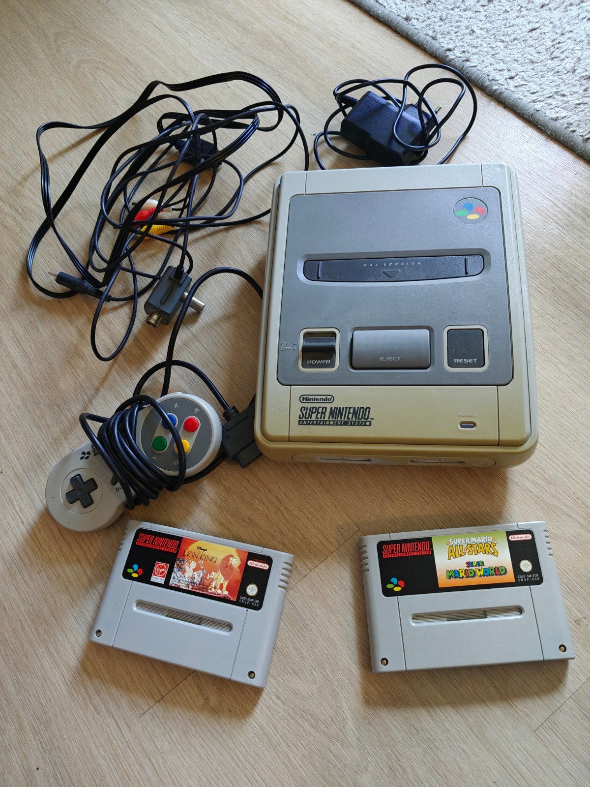 1-Chip SNES PAL compleet met 2 games, Ophalen of Verzenden