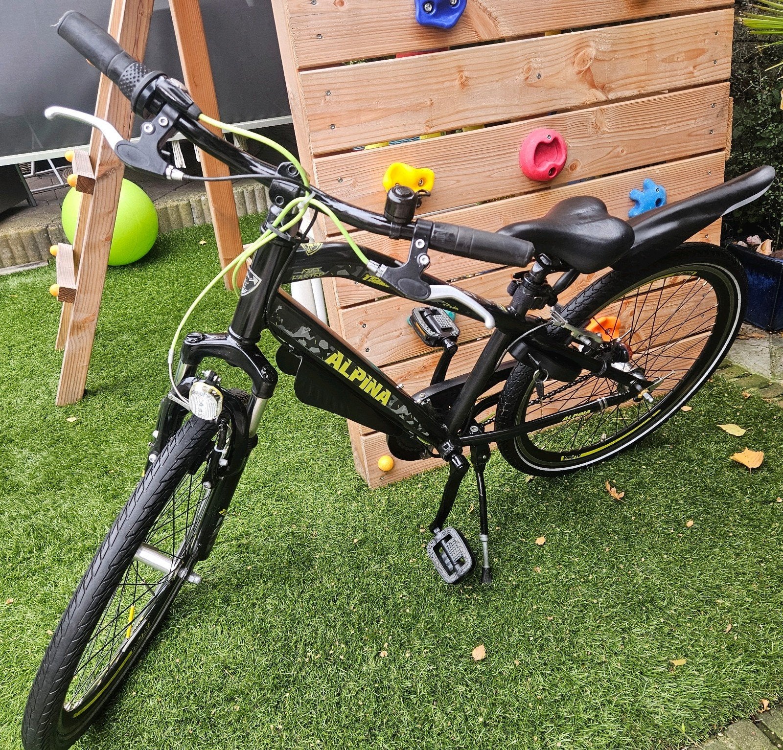Stoere 24 inch Alpina Trial met 3versnellingen, Ophalen, Terugtraprem, Handrem, Alpina Trial