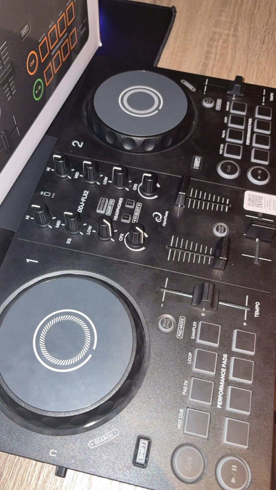 Pioneer DDJ-FLX2 DJ-controller - Zo goed als nieuw, Ophalen of Verzenden, Gebruikt, Dj-set, Pioneer